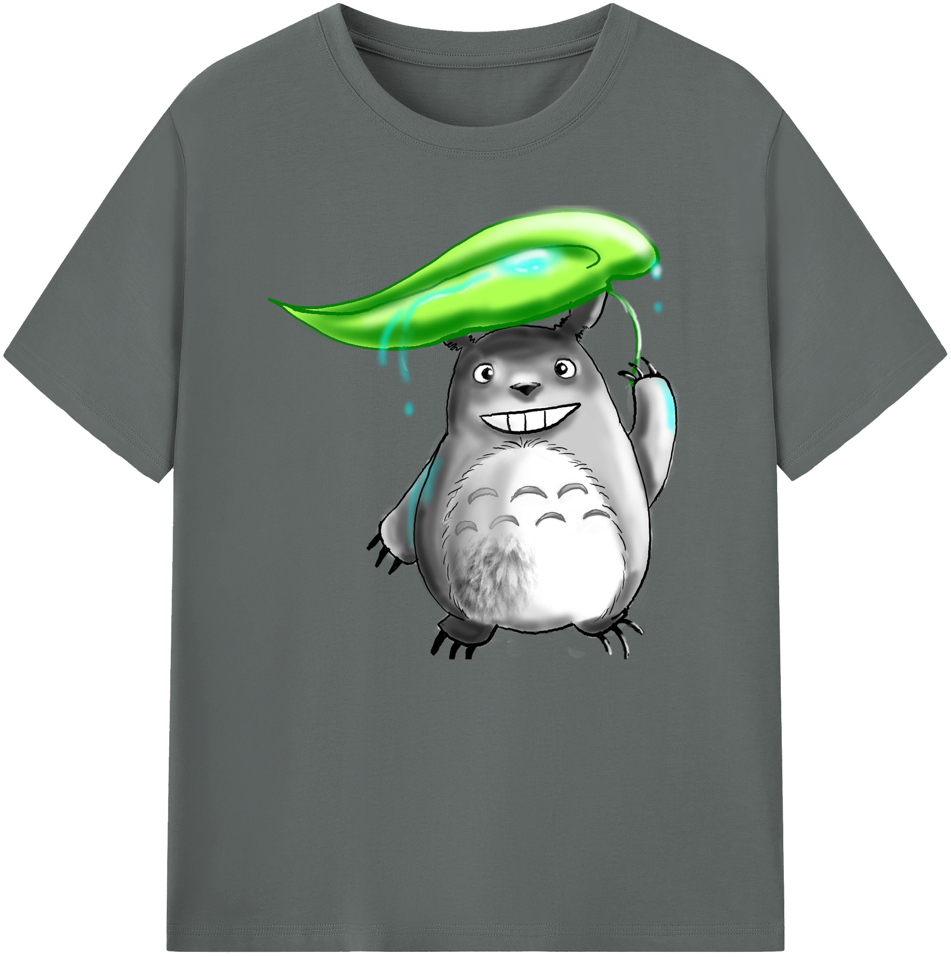 （画像用） となりのトトロ 草壁メイ 草壁サツキ My Neighbor Totoro Satsuki Kusakabe Mei Kusakabe 綿100％ メンズ半袖Tシャツ｜肌触りやわらか＆通気性